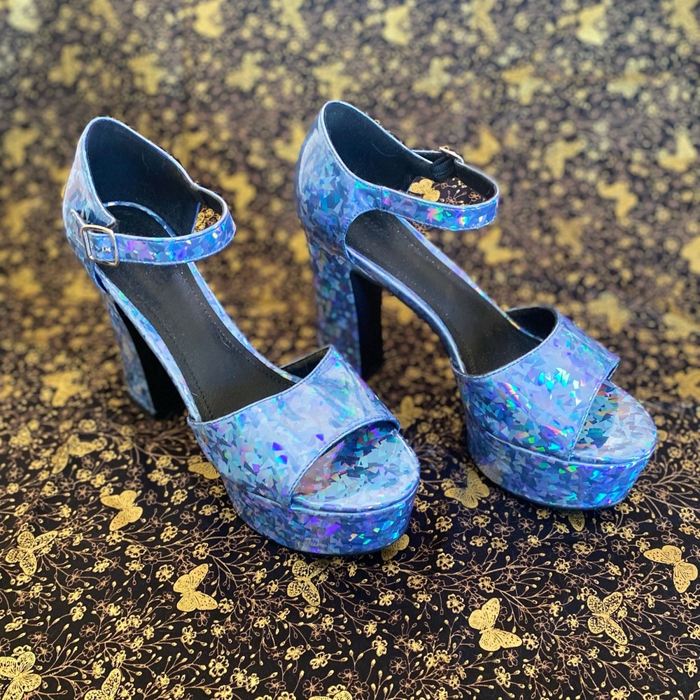 Crystal Walker Hororscopez Dollskill [DISCONTINUED] platform heels [SIZE 7.5]